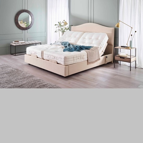 Vispring elktrische boxspring topaz, adjustable, kopen, zwaag, hoorn