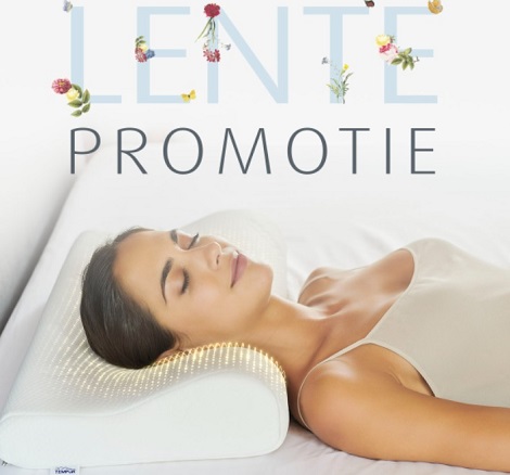 Tempur kussen Lente actie tot 31 mei 2022